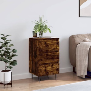 vidaXL, vidaXL Sideboard Räuchereiche 40x35x70 cm Holzwerkstoff