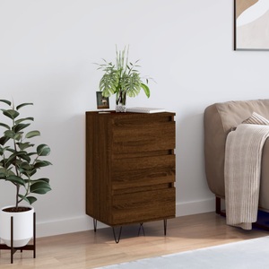 vidaXL, vidaXL Sideboard Braun Eichen-Optik 40x35x70 cm Holzwerkstoff