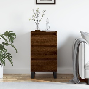 vidaXL, vidaXL Sideboard Braun Eichen-Optik 40x35x70 cm Holzwerkstoff, vidaXL Sideboard Braun Eichen-Optik 40x35x70 cm Holzwerkstoff