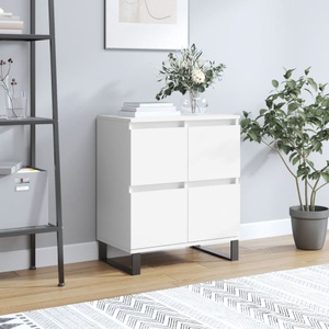 vidaXL, vidaXL Sideboard Weiß 60x35x70 cm Holzwerkstoff