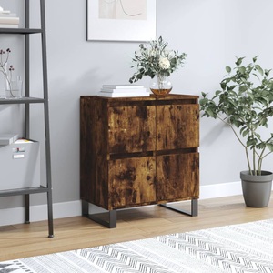 vidaXL, vidaXL Sideboard Räuchereiche 60x35x70 cm Holzwerkstoff