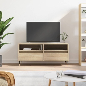 vidaXL, vidaXL TV-Schrank Sonoma-Eiche 100x34,5x44,5 cm Holzwerkstoff, 