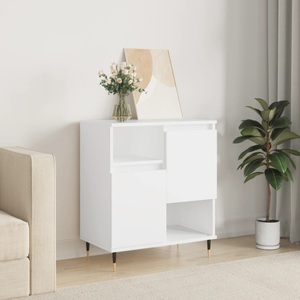 vidaXL, vidaXL Sideboard Weiß 60x35x70 cm Holzwerkstoff