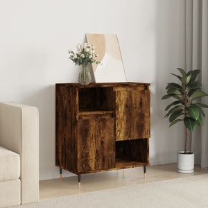 vidaXL, vidaXL Sideboard Räuchereiche 60x35x70 cm Holzwerkstoff