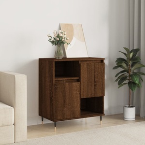 vidaXL, vidaXL Sideboard Braun Eichen-Optik 60x35x70 cm Holzwerkstoff