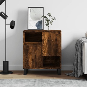 vidaXL, vidaXL Sideboard Räuchereiche 60x35x70 cm Holzwerkstoff