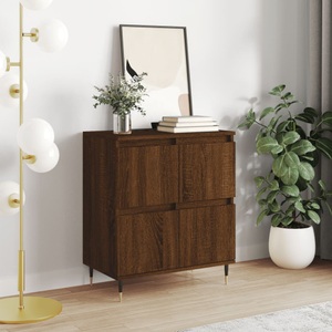 vidaXL, vidaXL Sideboard Braun Eichen-Optik 60x35x70 cm Holzwerkstoff