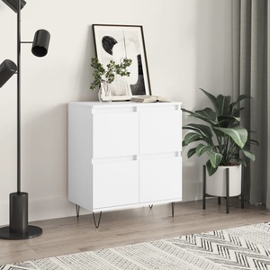 vidaXL, vidaXL Sideboard Weiß 60x35x70 cm Holzwerkstoff