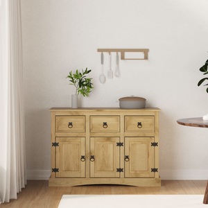 vidaXL, vidaXL Sideboard Corona 115x43x79,5 cm Massivholz Mexikanische Kiefer