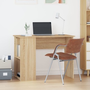 vidaXL, vidaXL Schreibtisch Sonoma-Eiche 100x55x75 cm Holzwerkstoff, 