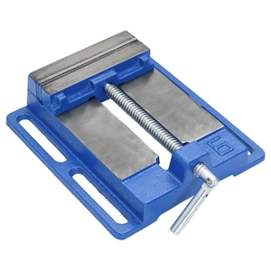 vidaXL, vidaXL Maschinenschraubstock Blau 150 mm Gusseisen, vidaXL Maschinenschraubstock Blau 150 mm Gusseisen