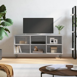 vidaXL, vidaXL TV-Schrank Grau Sonoma 103,5x30x50 cm Holzwerkstoff