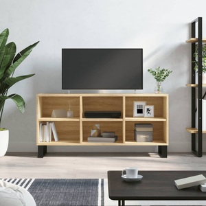 vidaXL, vidaXL TV-Schrank Sonoma-Eiche 103,5x30x50 cm Holzwerkstoff