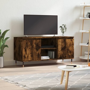 vidaXL, vidaXL TV-Schrank Räuchereiche 104x35x50 cm Holzwerkstoff