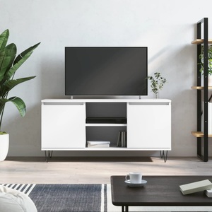 vidaXL, vidaXL TV-Schrank Weiß 104x35x50 cm Holzwerkstoff