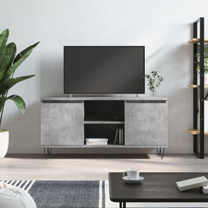vidaXL, vidaXL TV-Schrank Betongrau 104x35x50 cm Holzwerkstoff