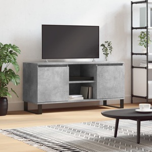 vidaXL, vidaXL TV-Schrank Betongrau 104x35x50 cm Holzwerkstoff