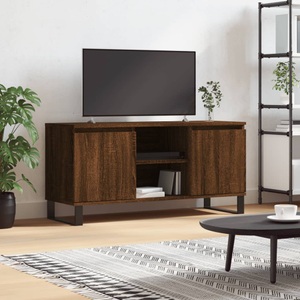 vidaXL, vidaXL TV-Schrank Braun Eichen-Optik 104x35x50 cm Holzwerkstoff, vidaXL TV-Schrank Braun Eichen-Optik 104x35x50 cm Holzwerkstoff