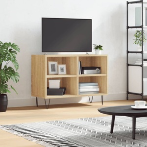 vidaXL, vidaXL TV-Schrank Sonoma-Eiche 69,5x30x50 cm Holzwerkstoff
