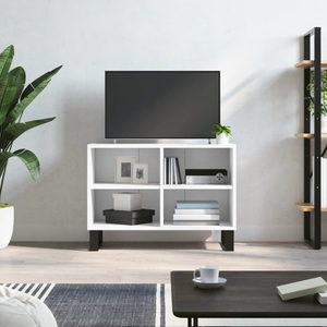 vidaXL, vidaXL TV-Schrank Weiß 69,5x30x50 cm Holzwerkstoff