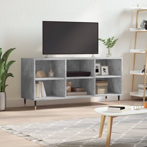 vidaXL, vidaXL TV-Schrank Betongrau 103,5x30x50 cm Holzwerkstoff