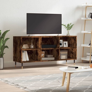 vidaXL, vidaXL TV-Schrank Räuchereiche 103,5x30x50 cm Holzwerkstoff