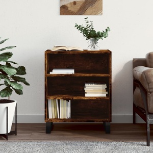 vidaXL, vidaXL Sideboard Räuchereiche 57x35x70 cm Holzwerkstoff