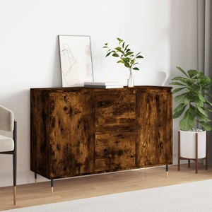 vidaXL, vidaXL Sideboard Räuchereiche 104x35x70 cm Holzwerkstoff