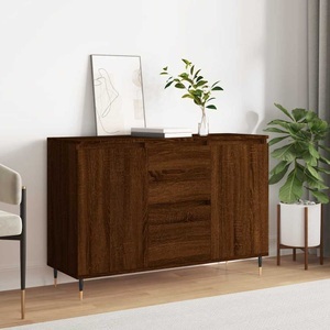 vidaXL, vidaXL Sideboard Braun Eichen-Optik 104x35x70 cm Holzwerkstoff