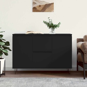 vidaXL, vidaXL Sideboard Schwarz 104x35x70 cm Holzwerkstoff