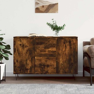 vidaXL, vidaXL Sideboard Räuchereiche 104x35x70 cm Holzwerkstoff