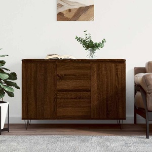 vidaXL, vidaXL Sideboard Braun Eichen-Optik 104x35x70 cm Holzwerkstoff