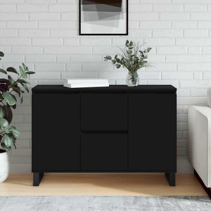 vidaXL, vidaXL Sideboard Schwarz 104x35x70 cm Holzwerkstoff