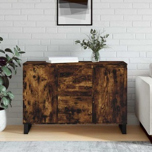 vidaXL, vidaXL Sideboard Räuchereiche 104x35x70 cm Holzwerkstoff