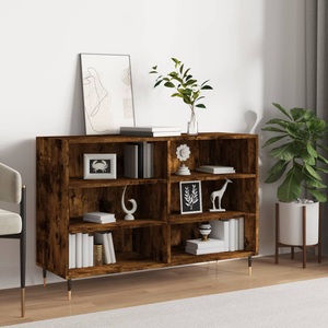 vidaXL, vidaXL Sideboard Räuchereiche 103,5x35x70 cm Holzwerkstoff
