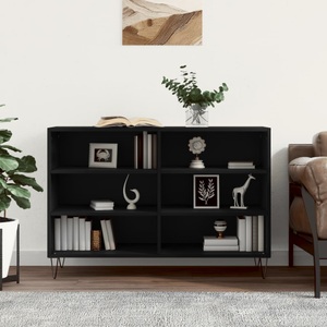 vidaXL, vidaXL Sideboard Schwarz 103,5x35x70 cm Holzwerkstoff