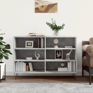 vidaXL, vidaXL Sideboard Betongrau 103,5x35x70 cm Holzwerkstoff