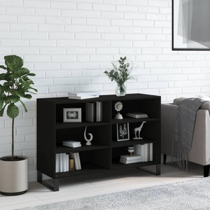 vidaXL, vidaXL Sideboard Schwarz 103,5x35x70 cm Holzwerkstoff