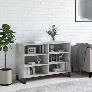 vidaXL, vidaXL Sideboard Betongrau 103,5x35x70 cm Holzwerkstoff