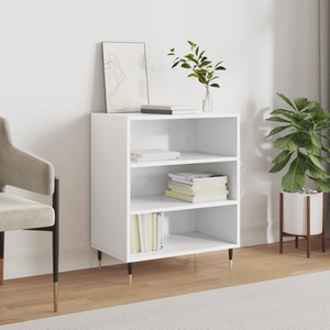 vidaXL, vidaXL Sideboard Weiß 57x35x70 cm Holzwerkstoff
