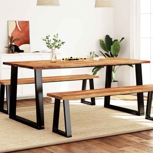 vidaXL, vidaXL Esstisch Baumkante 180x90x75 cm Massivholz Akazie