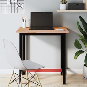 vidaXL, vidaXL Werkbankplatte 80x55x2,5 cm Massivholz Buche, vidaXL Werkbankplatte 80x55x2,5 cm Massivholz Buche