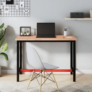 vidaXL, vidaXL Werkbankplatte 115x55x2,5 cm Massivholz Buche, vidaXL Werkbankplatte 115x55x2,5 cm Massivholz Buche