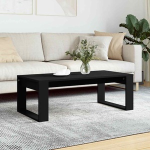 vidaXL, vidaXL Couchtisch Schwarz 102x50x35 cm Holzwerkstoff