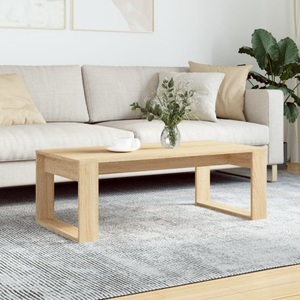 vidaXL, vidaXL Couchtisch Sonoma-Eiche 102x50x35 cm Holzwerkstoff