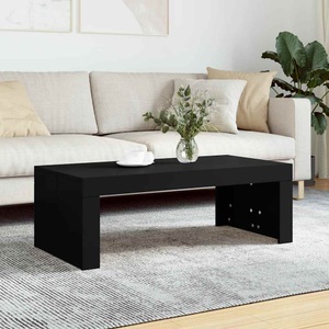 vidaXL, vidaXL Couchtisch Schwarz 102x50x36 cm Holzwerkstoff
