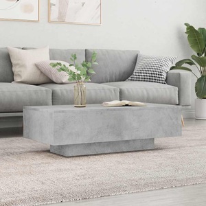 vidaXL, vidaXL Couchtisch Betongrau 100x49,5x31 cm Holzwerkstoff