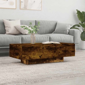 vidaXL, vidaXL Couchtisch Räuchereiche 100x49,5x31 cm Holzwerkstoff
