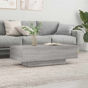 vidaXL, vidaXL Couchtisch Grau Sonoma 100x49,5x31 cm Holzwerkstoff