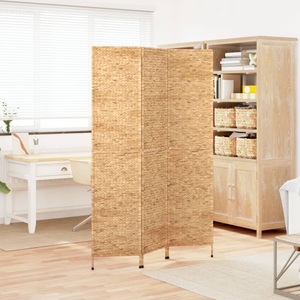 vidaXL, vidaXL Paravent 3-tlg. 122x180 cm Wasserhyazinthe, vidaXL Paravent 3-tlg. 122x180 cm Wasserhyazinthe